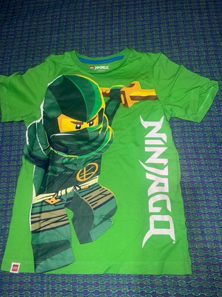 2 Camisetas Lego Ninjago 9 años