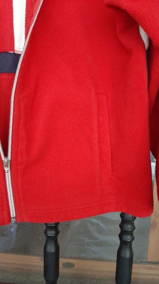 Forro polar niño Tommy Hilfiger rojo