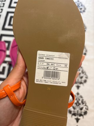 Sandalias Inuovo Naranja y Rosa