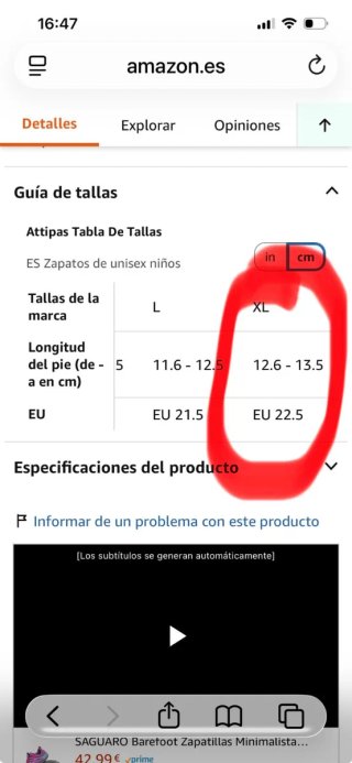 Zapatos Attipas bebé 22,5