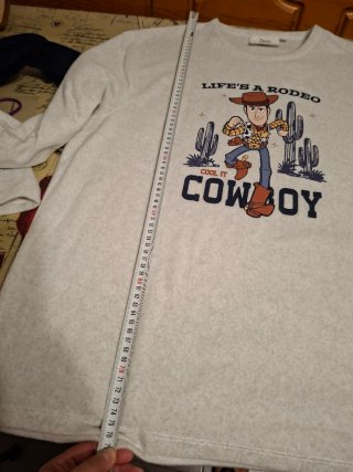 Pijama Toy Story Woody Beige Negro