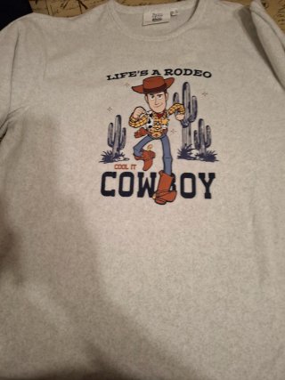 Pijama Toy Story Woody Beige Negro