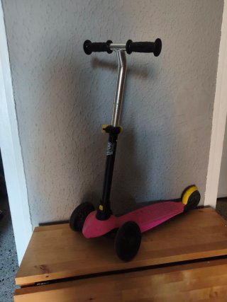 Patinete 3 Ruedas Rosa