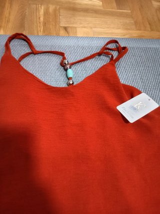 Vestido de verano rojo