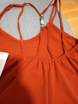 Vestido de verano rojo