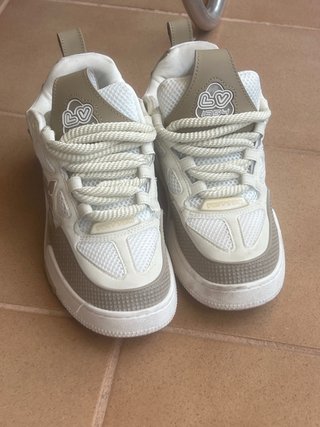 Zapatillas Louis Vuitton Skates Beige/Blanco