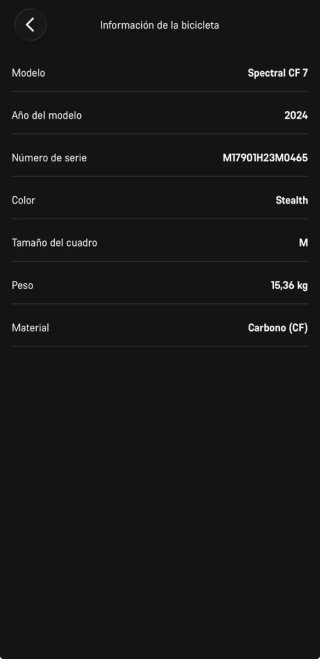 Bicicleta Canyon Spectral CF7