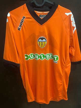 Camiseta Valencia CF 2010/11 Matchworn Pretemporad