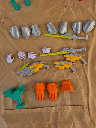 Lote 2 Figuras Power Rangers Articuladas
