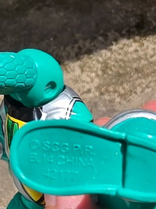 Lote 2 Figuras Power Rangers Articuladas