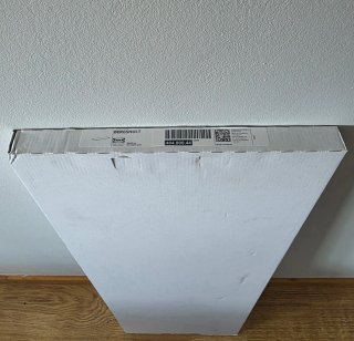 Estantería flotante blanca
