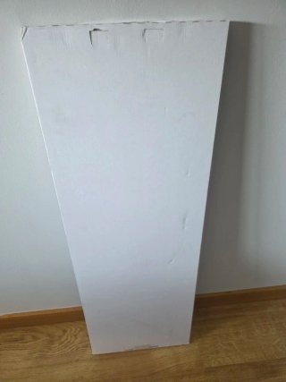 Estantería flotante blanca