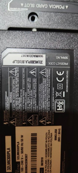 Despiece TV LG 32"