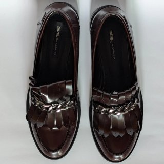 Mocasines Mustang Burdeos Talla 38