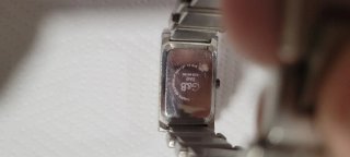 Reloj GyB de pulsera plateado