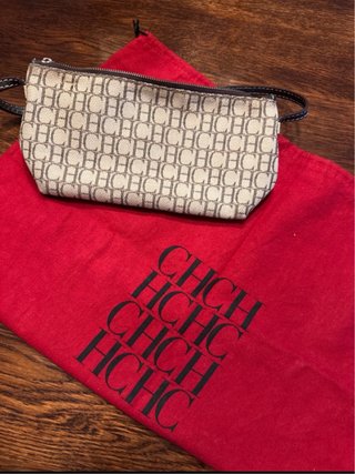 Bolso Carolina Herrera CH Beige/Marrón