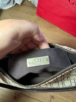 Bolso Carolina Herrera CH Beige/Marrón