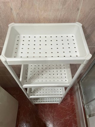 Estantería blanca modelo Vesken de Ikea