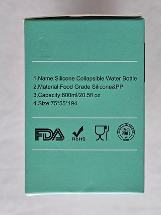 BOTELLA DE AGUA PLEGABLE