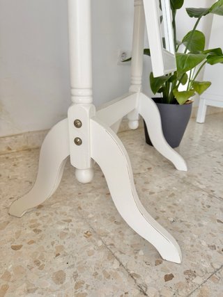 Espejo de pie vintage madera y cristal