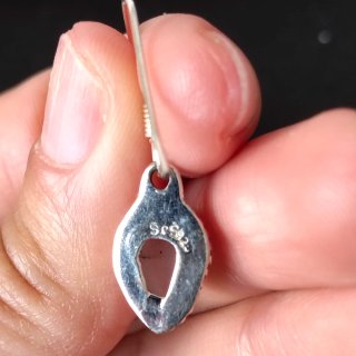 Pendientes Plata 925 Cuarzo Rosa
