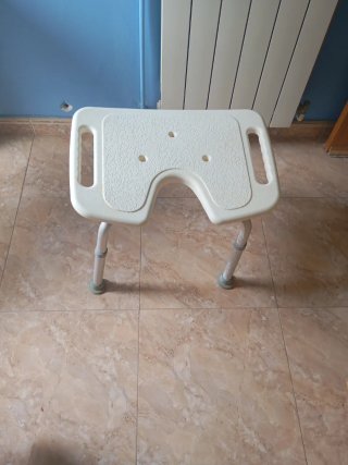 Asiento de WC y ducha para personas mayores