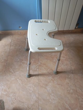 Asiento de WC y ducha para personas mayores