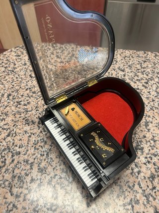 Joyero Piano Melodía Bailarines