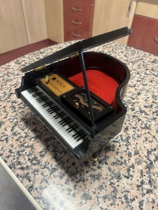 Joyero Piano Melodía Bailarines
