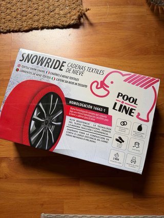 Cadenas de nieve textiles Pool Line Talla L (CE)