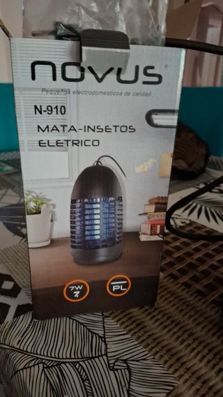 Lámpara Mata-insectos Eléctrico Novus