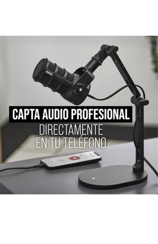 Micrófono RODE PodMic USB Negro