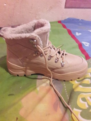 Botas de nieve beige talla 40