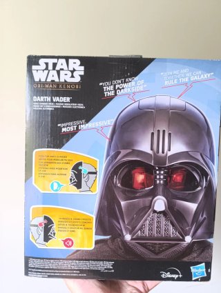 Máscara Darth Vader modificadora de voz  Star Wars