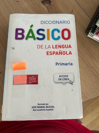 Diccionario básico de la lengua Española primaria