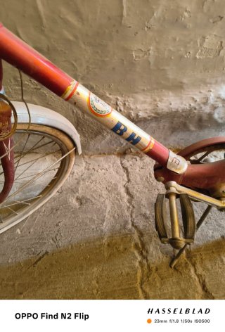 Bicicleta BH Roja Antigua