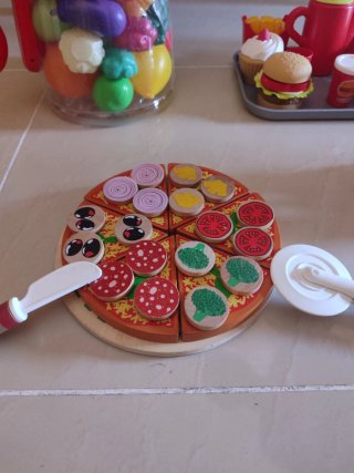 Cocinita de madera para niños