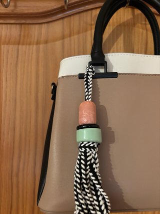 Bolso Parfois Beige y Blanco