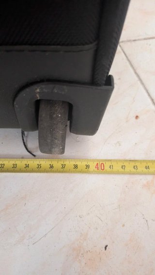 Maleta Cabina Roncato 2 Ruedas Negra