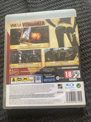 The Saboteur PS3