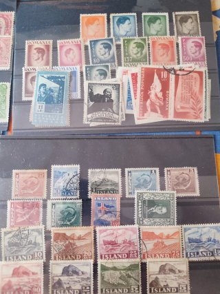 Lote de sellos de varios países