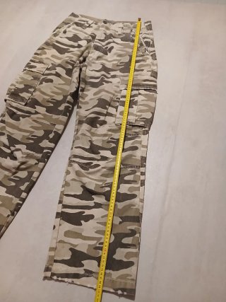 Pantalón cargo ancho hombre camuflaje Foot Locker