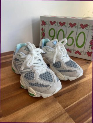 New Balance 37 Verde Blanco Nuevas Originales