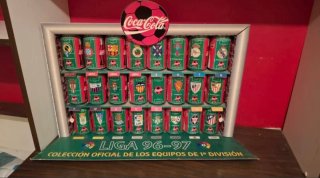 Colección Latas Coca Cola Liga 96-97
