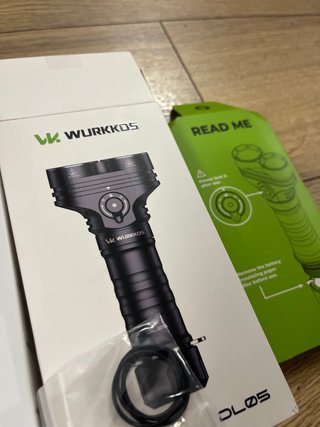 Linterna Wurkkos DL05 Nueva submarinismo