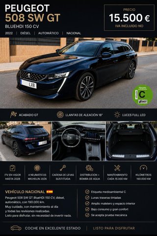 Peugeot 508 2022