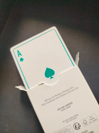Carte da poker Dior Riviera