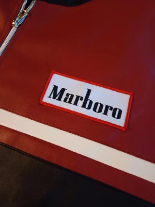 Chaqueta Cuero Sintético Marlboro Carreras