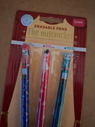 Pack 3 Bolígrafos Legami The Nutcracker