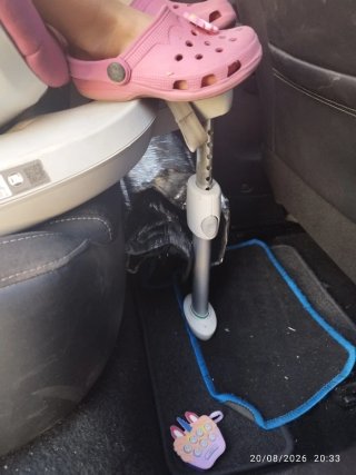 Silla coche Britax Römer giratoria rosa
